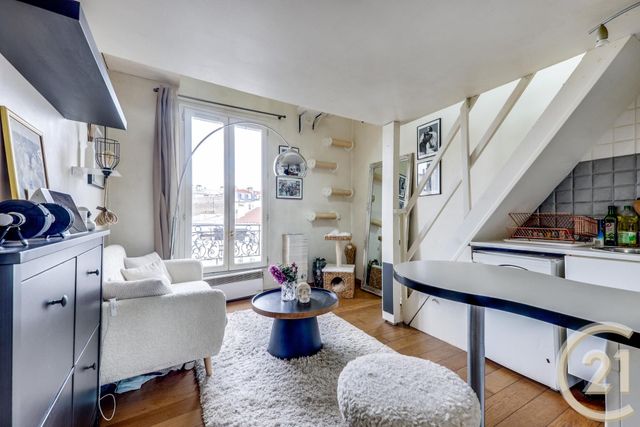 Appartement F1 à vendre - 1 pièce - 23.0 m2 - PARIS - 75017 - ILE-DE-FRANCE - Century 21 Patrimoine 17